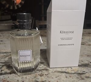 Kérastase Chronologiste Home Fragrance Bottle in Clear Glass with White Box